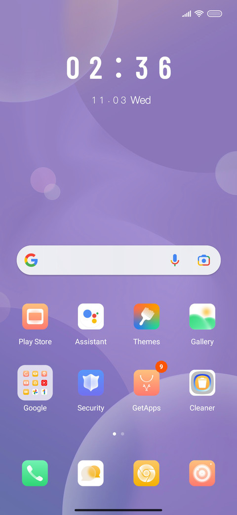 Simplicity screenshot