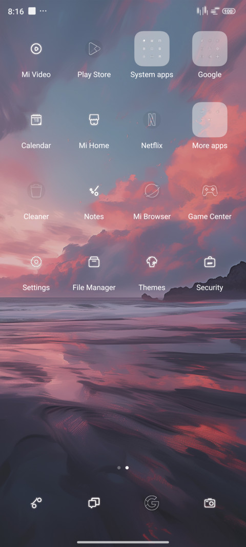 red screenshot