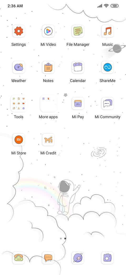 Simple Nebula screenshot