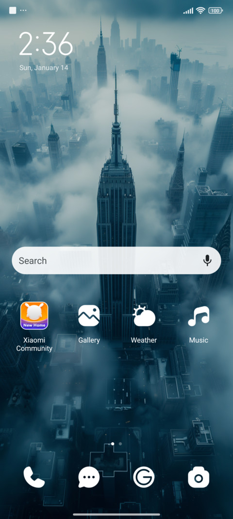 The morning fog screenshot