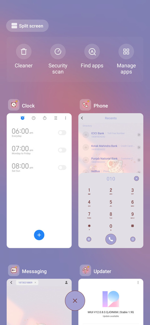 Rose and stars screenshot