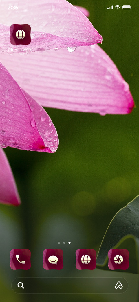 Flora screenshot