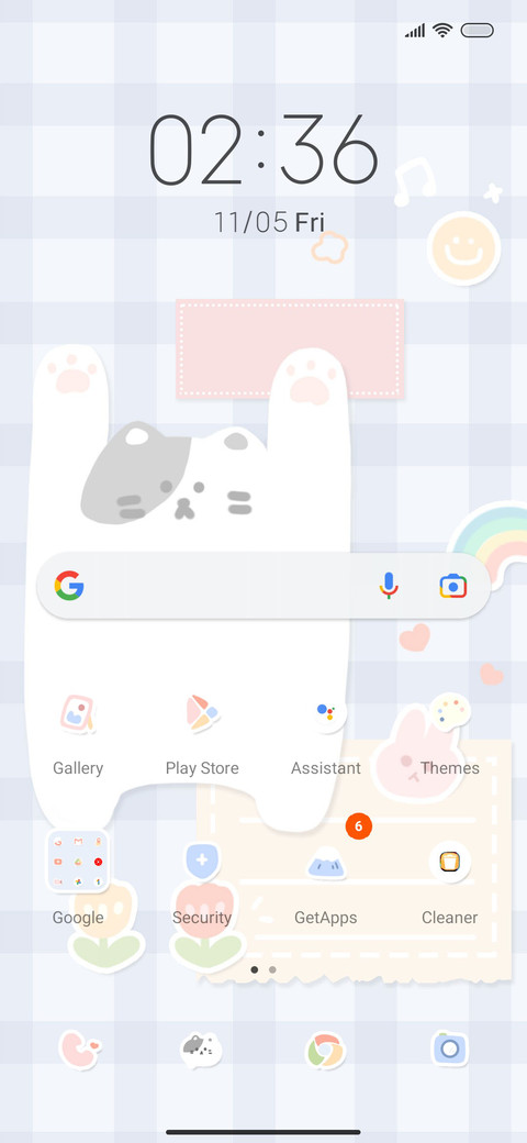 Cat Post It Notes screenshot