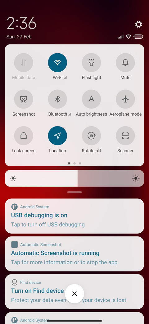 Red Glow screenshot