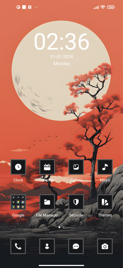 Pastel Sunview screenshot
