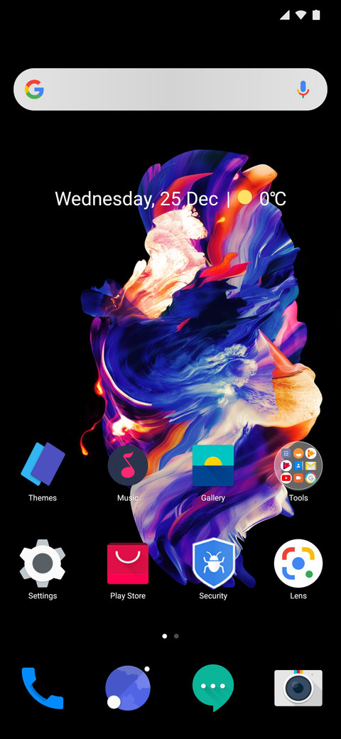 One Plus screenshot
