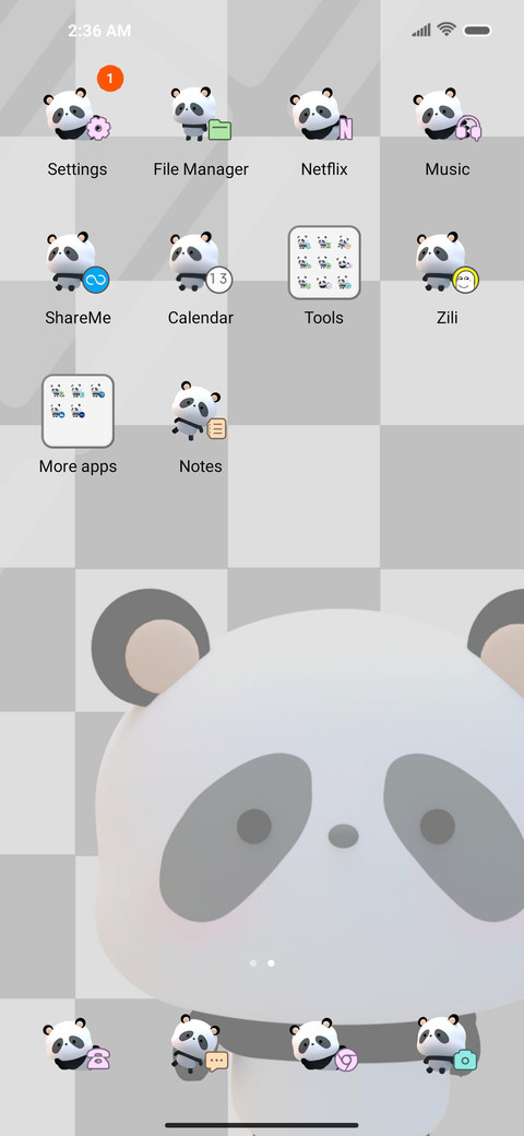 Tangyuan panda IOS screenshot