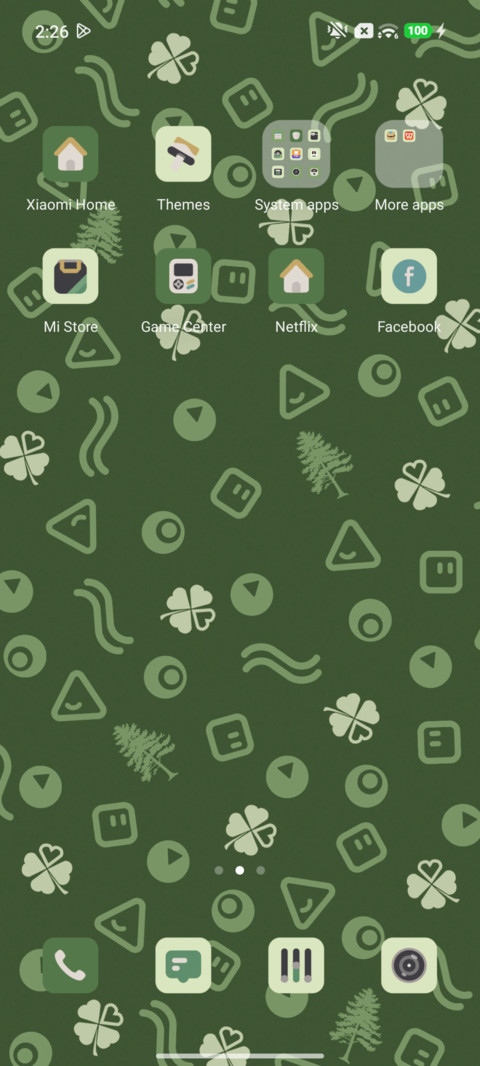 Lucky green clover screenshot