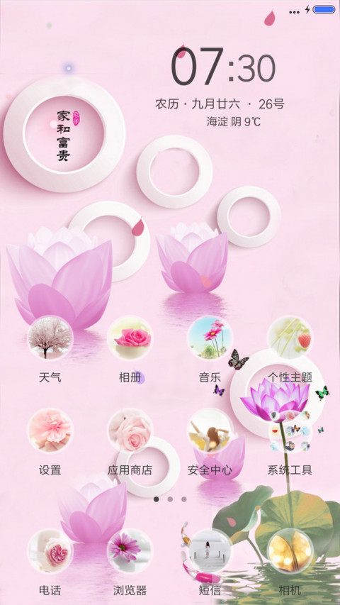 家和富贵（动态效果) screenshot