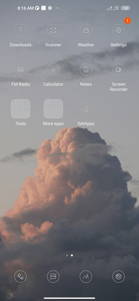 cloud screenshot