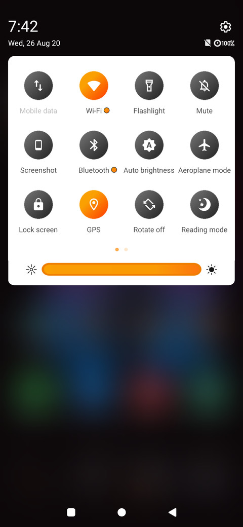Dark Orange! screenshot