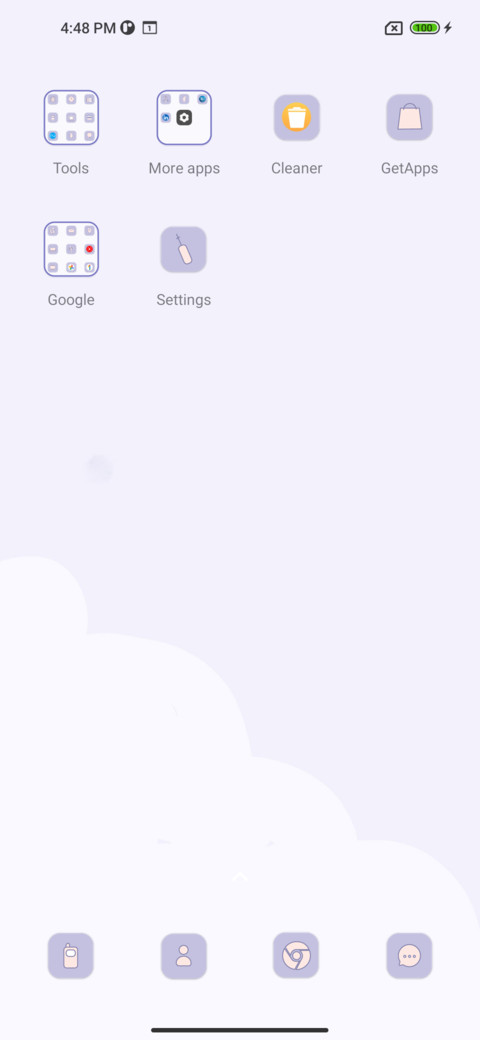Gentle purple screenshot