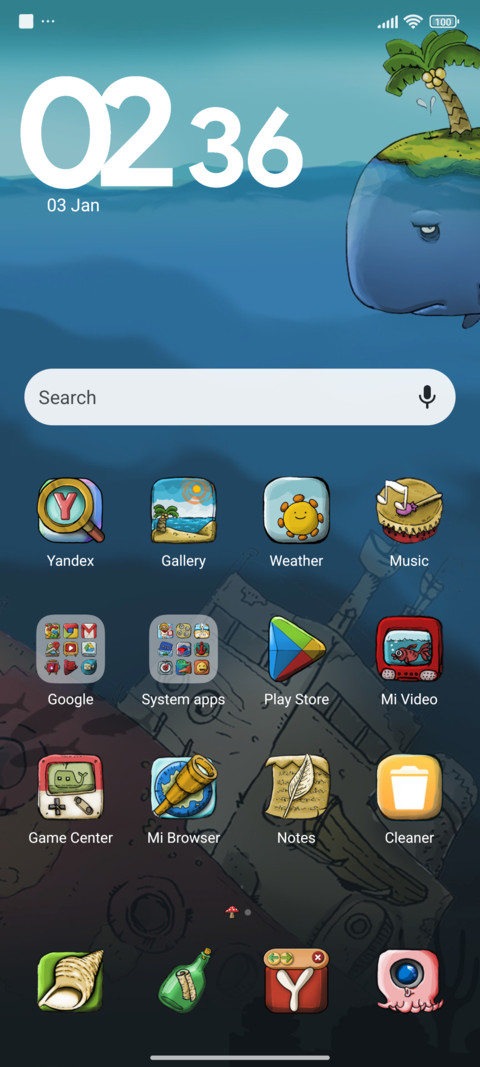 Lonely Whale screenshot