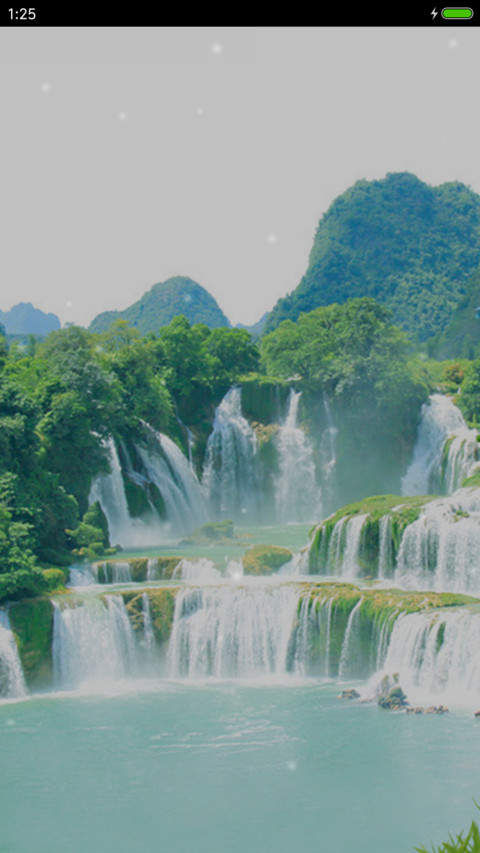 山水瀑布 screenshot