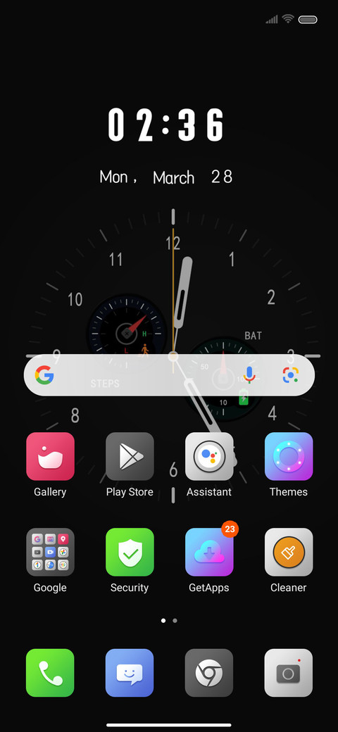 Clock multimode screenshot