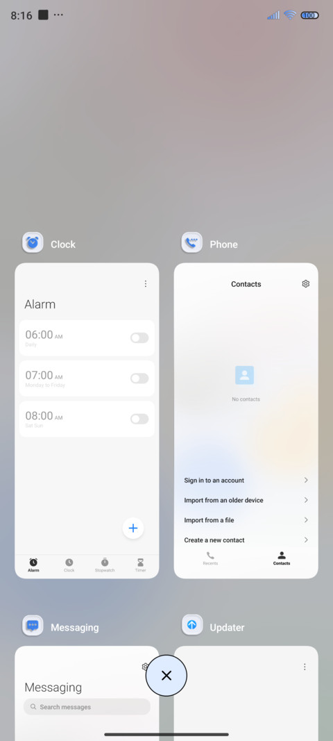 Plain white screenshot