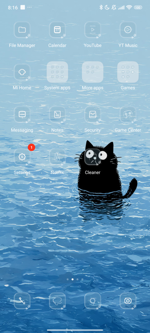 Swimming Cat screenshot