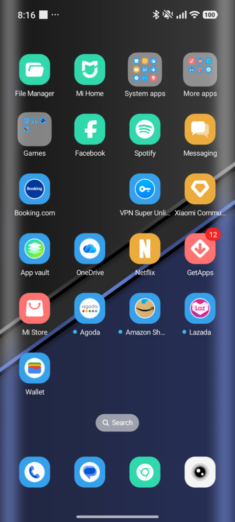 Ink Shadow Blue screenshot