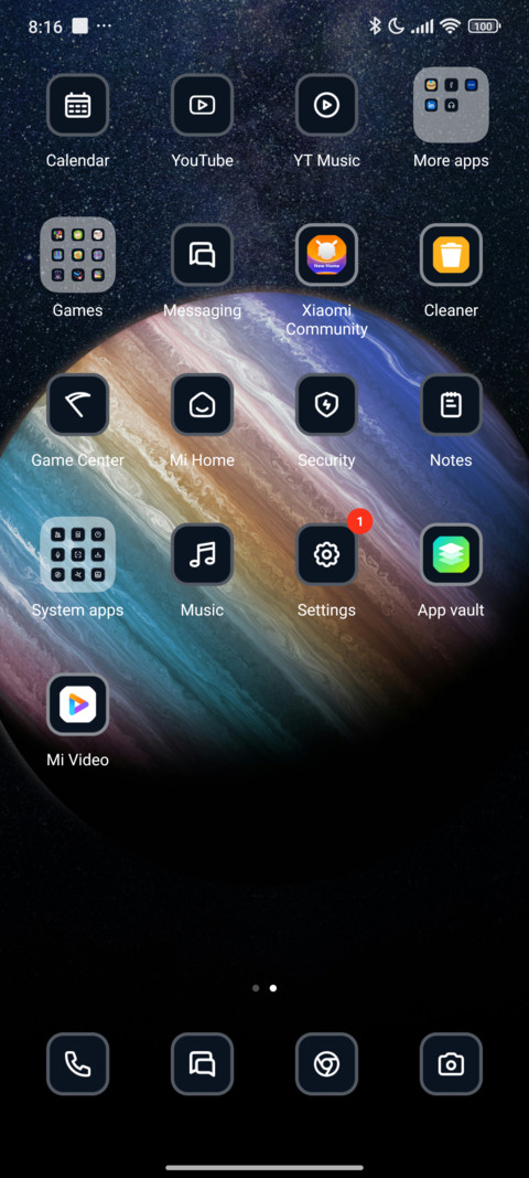 Gradient Globe screenshot