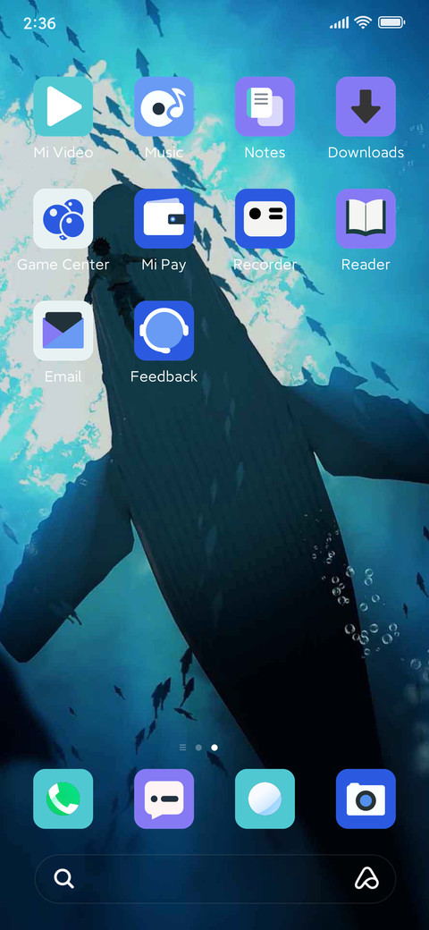 Whale and Sea screenshot