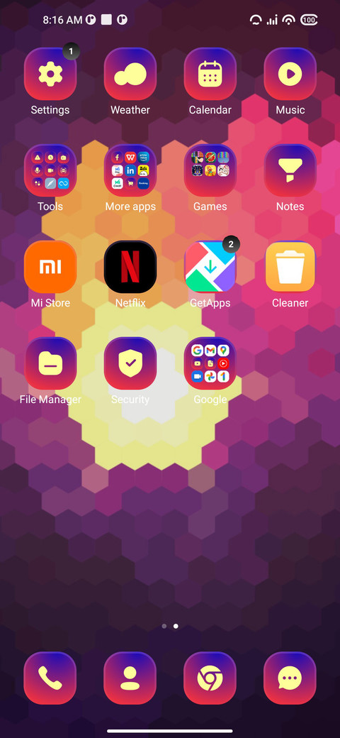 Hexagon screenshot
