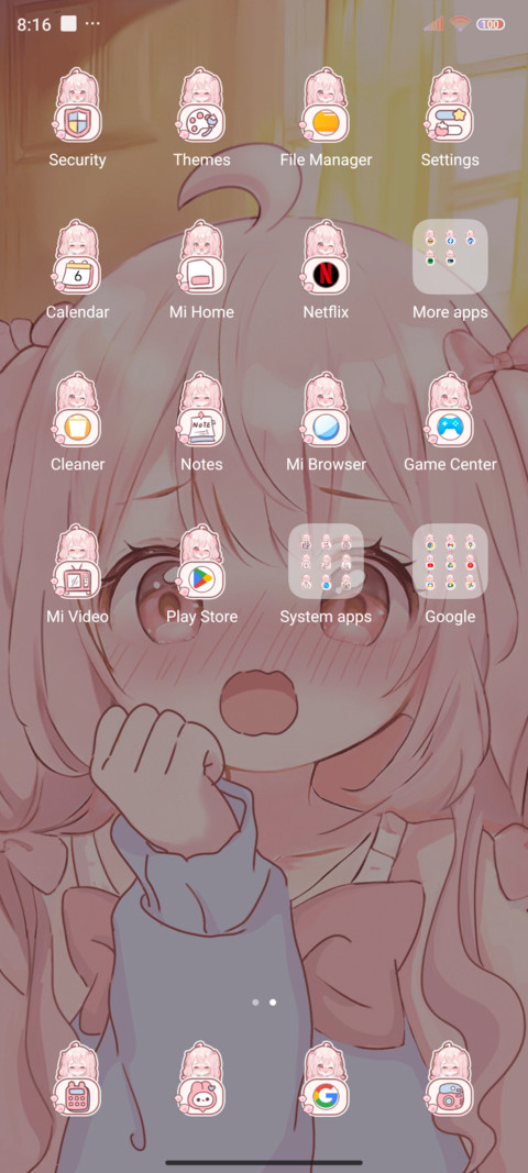 I blushed screenshot