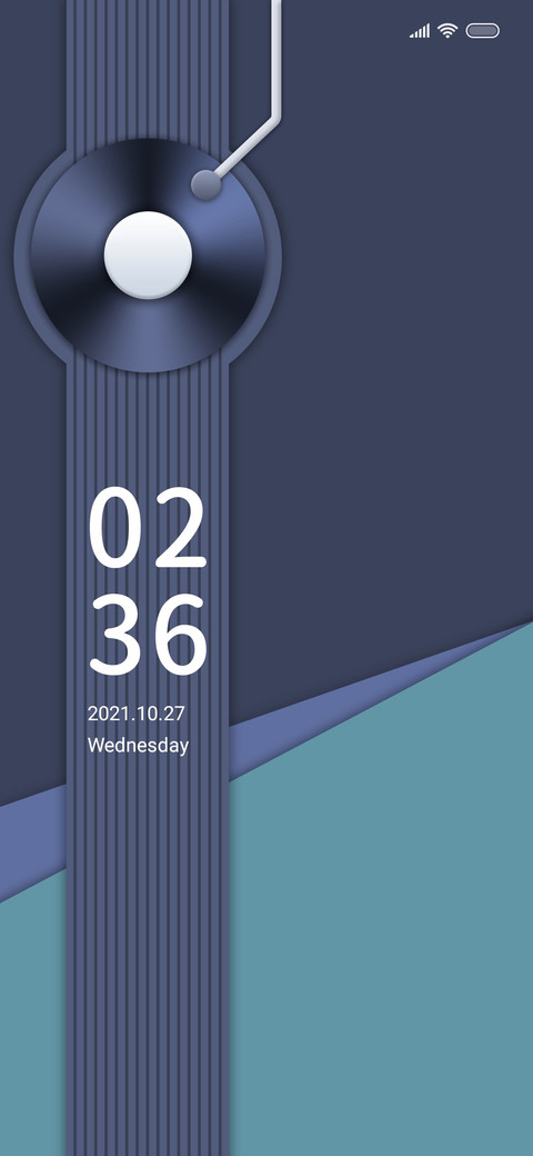 Widget grayscale screenshot