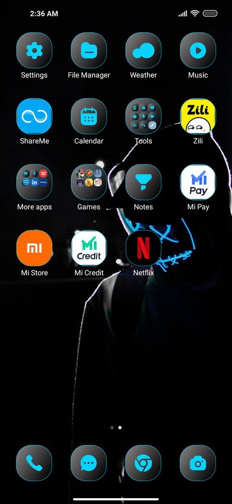 Neon Mask screenshot