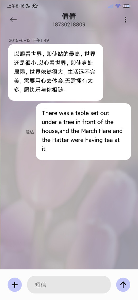 ins风微醺春日 screenshot