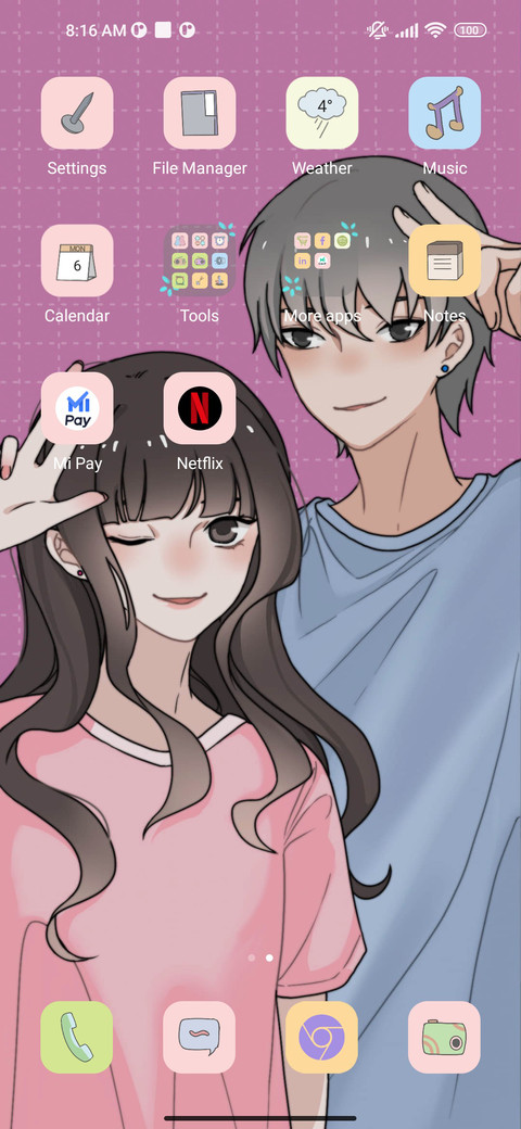 Sweet selfie screenshot