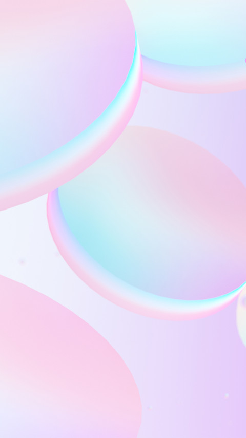 Gradient round cake screenshot