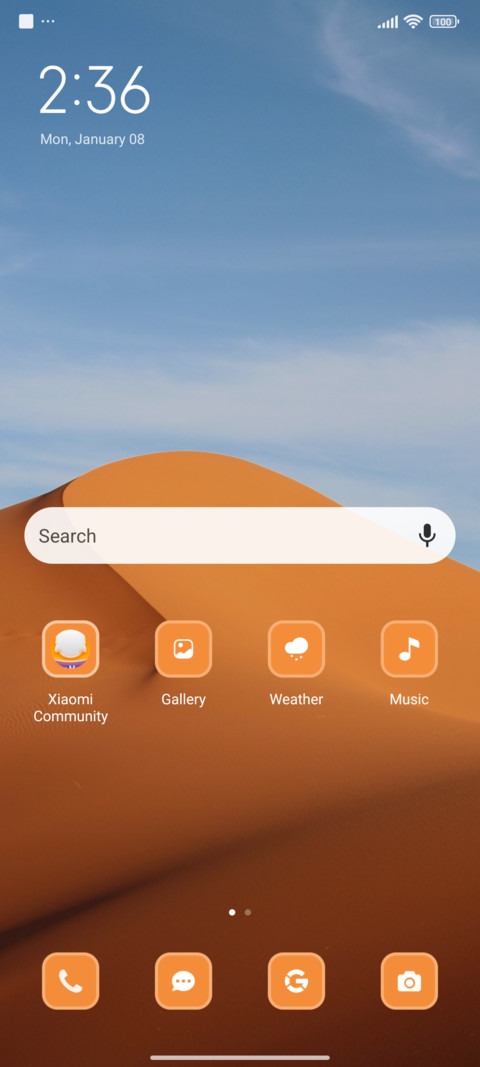 Desert Bliss screenshot