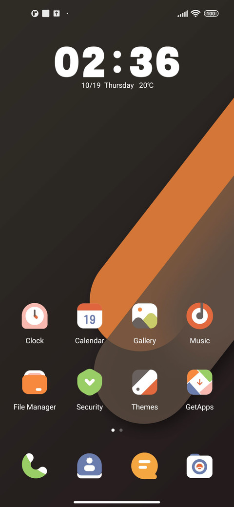 Orange Tone screenshot