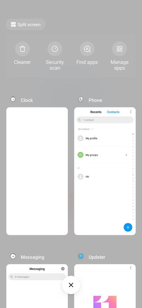 Small element screenshot