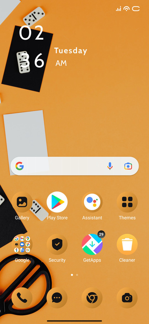 Minimal Table screenshot