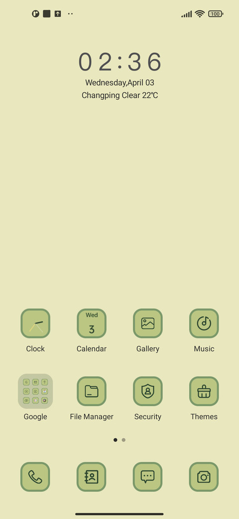 Morandi colors screenshot
