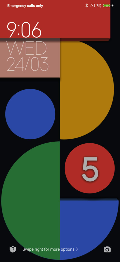 Pixel 5 screenshot