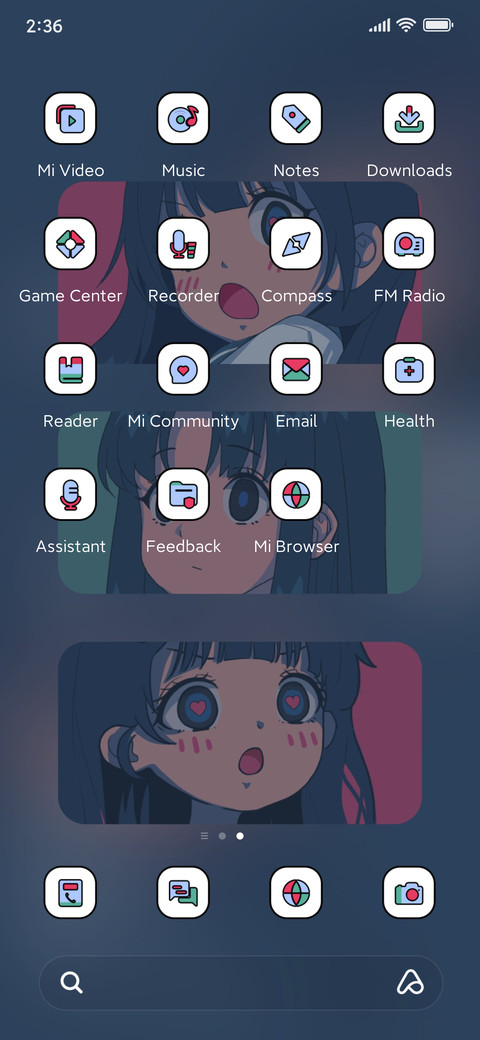 Comic components screenshot