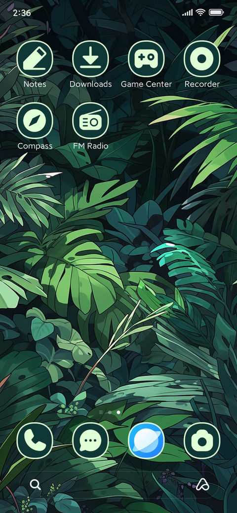 Forest toucan screenshot