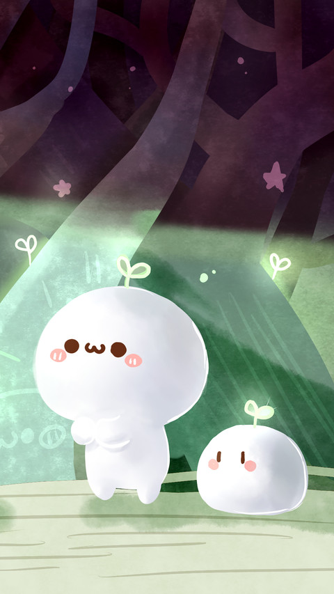 萌萌长草颜团子-锐景创意 screenshot