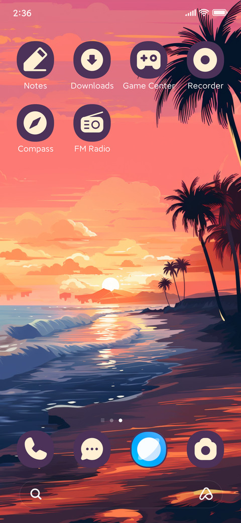 Relaxed Beach screenshot