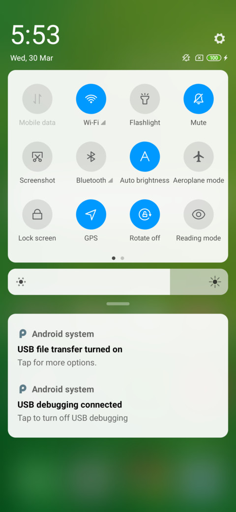 Greenery screenshot