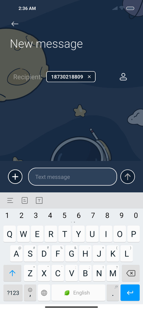 Dynamic astronaut screenshot