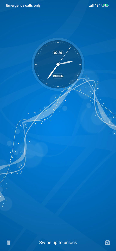 Blue White screenshot