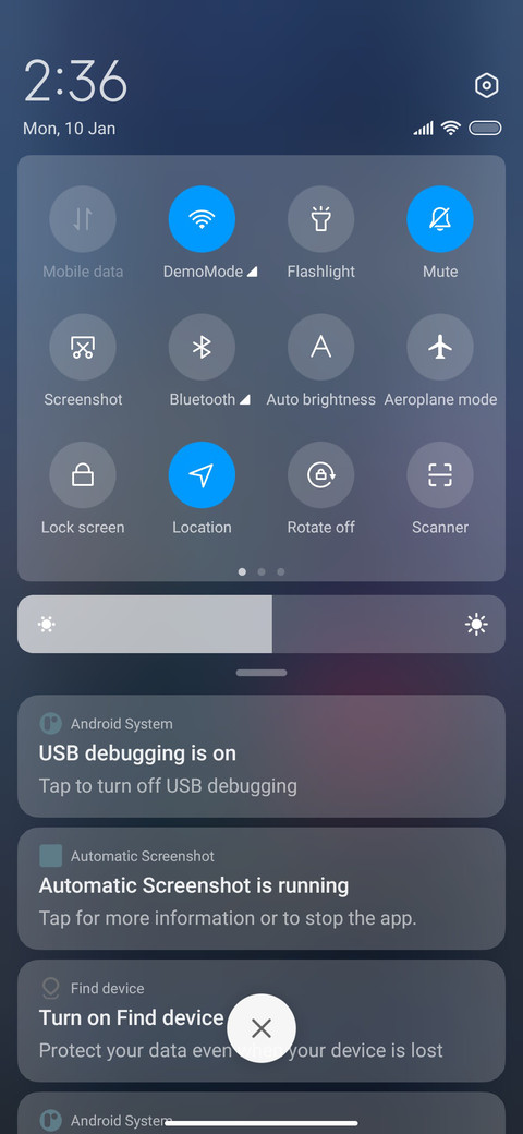 Amoled Stock screenshot