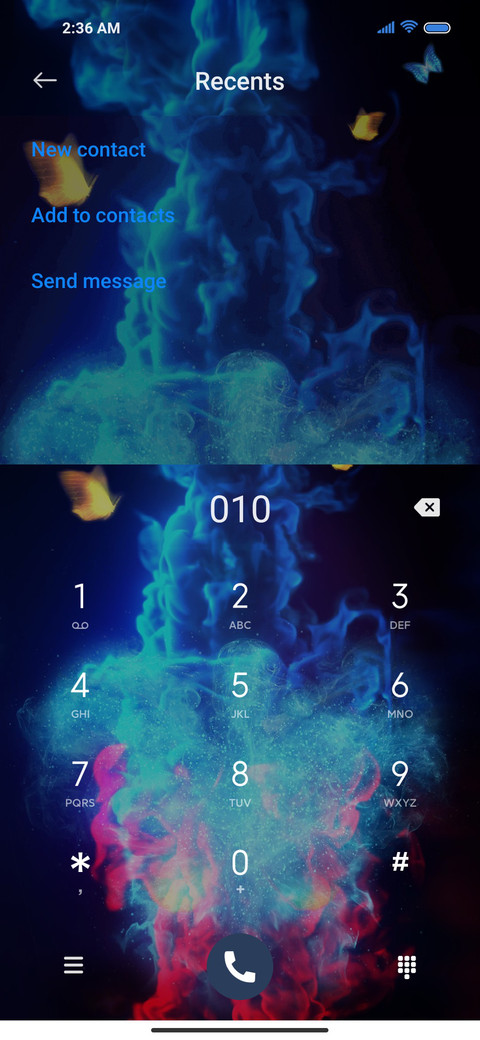 Butterfly smoke screenshot