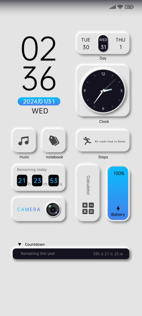blue mimicry screenshot
