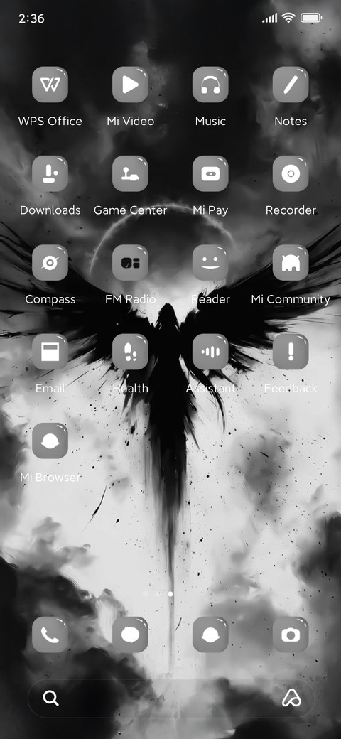 Grey screenshot