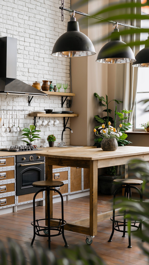 Selective Focus on New Furniture, Gas Stove screenshot