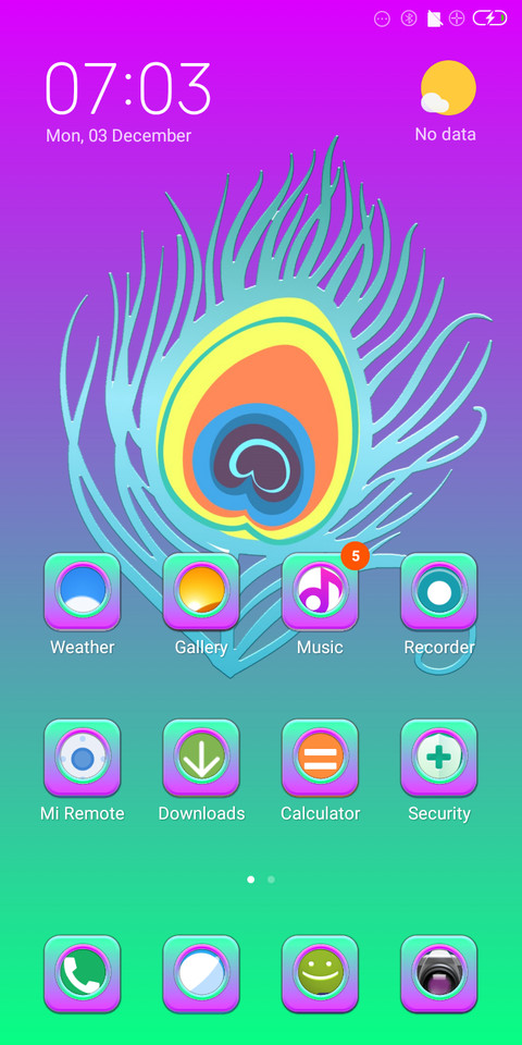 Feather screenshot